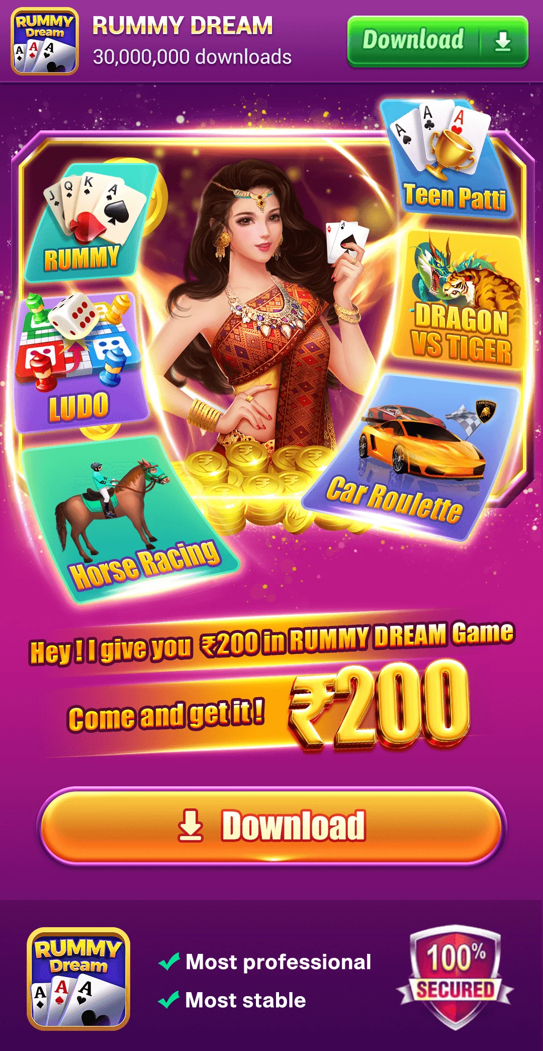 Rummy Dream App Download